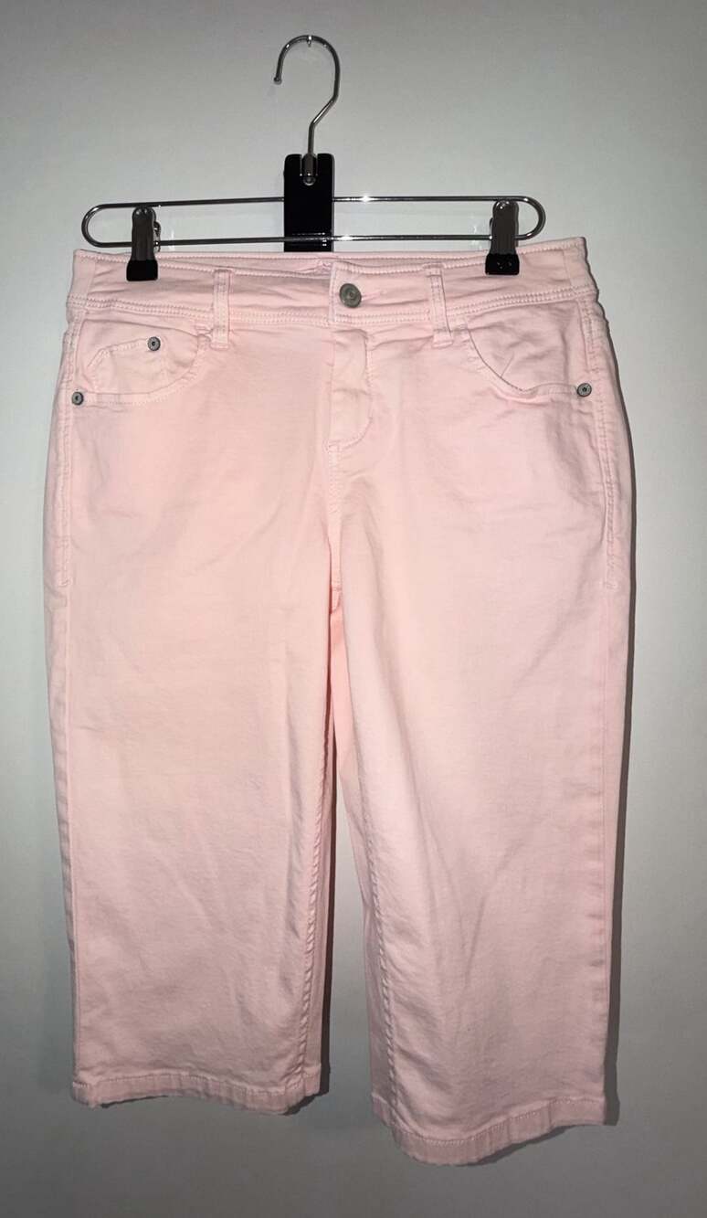 Tommy Bahama Capri Pants Size 2 Pink Denim